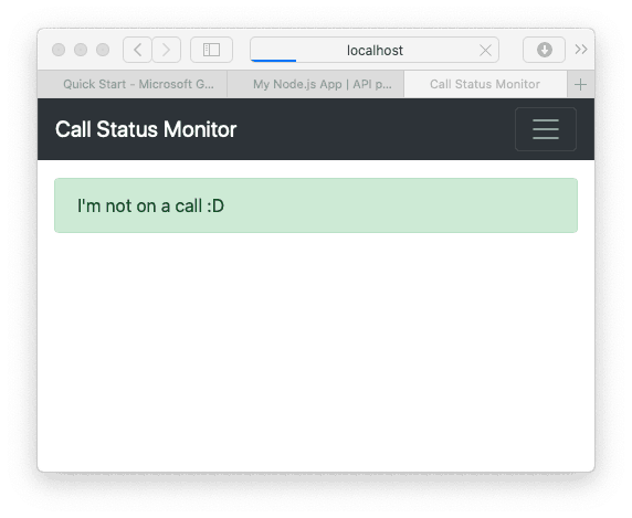 Call status monitor: free
